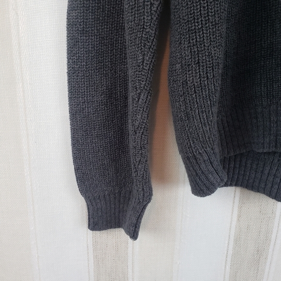 Eddie Bauer Pullover Sweater Charcoal Gray Size Large - Picture 2 of 8